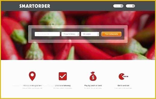 Fast Food Website Template Free Download Of Food Delivery Website Template Quick Food Fast Restaurant