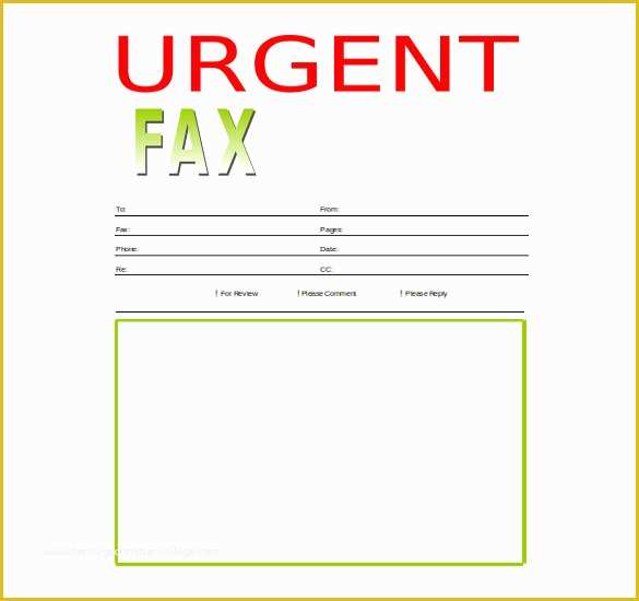 Fax Cover Sheet Template Free Of 12 Word Fax Cover Sheet Templates Free Download