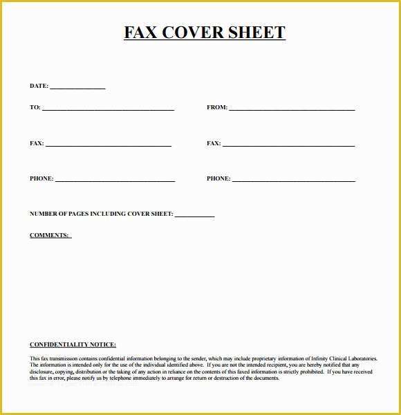 Fax Cover Sheet Template Free Of 8 Sample Urgent Fax Cover Sheets