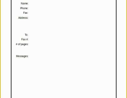 Fax Cover Sheet Template Free Of Fax Cover Sheet Template 14 Free Word Pdf Documents