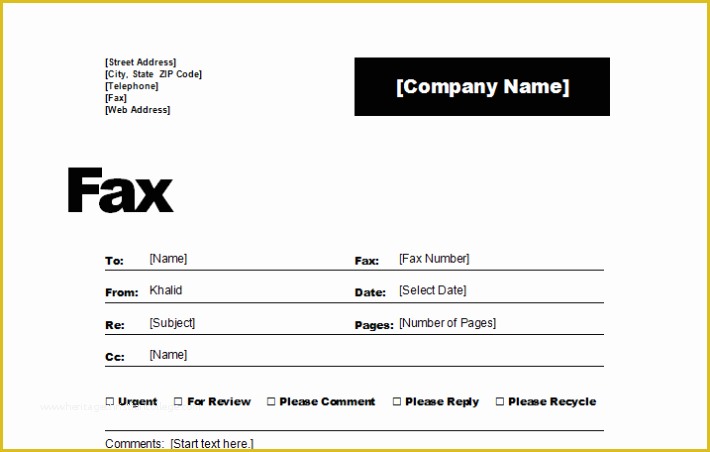 Fax Cover Sheet Template Free Of Printable Fax Cover Sheet & Letter Template