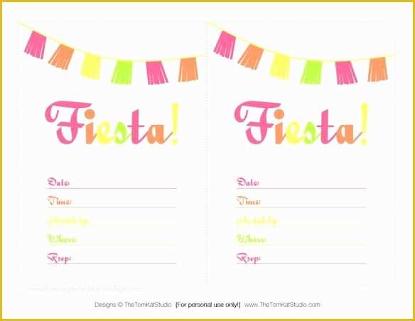 Fiesta Invitations Templates Free Of Free Printable Files Cinco De Mayo Fiesta