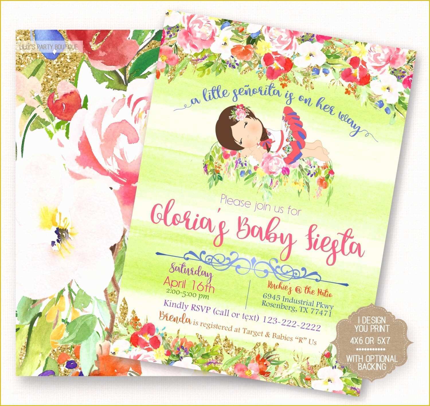 Fiesta Invitations Templates Free Of Lovely Free Printable Mexican Fiesta Invitation Templates