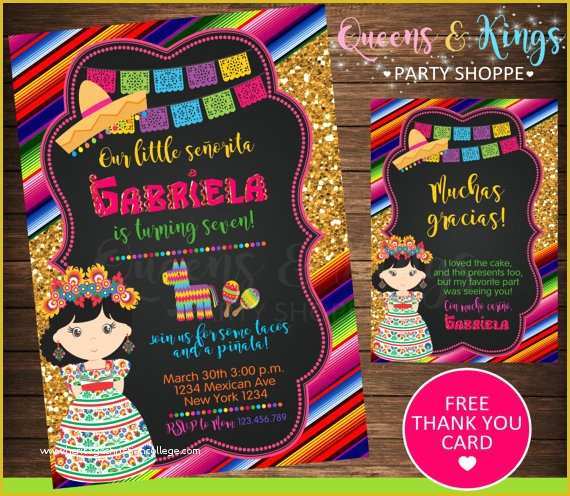 Fiesta Invitations Templates Free Of Mexican Party Mexican Invitation Fiesta Invitation Mexico