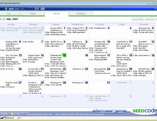 Filemaker Calendar Template Free Of Download Seedcode Calendar Free