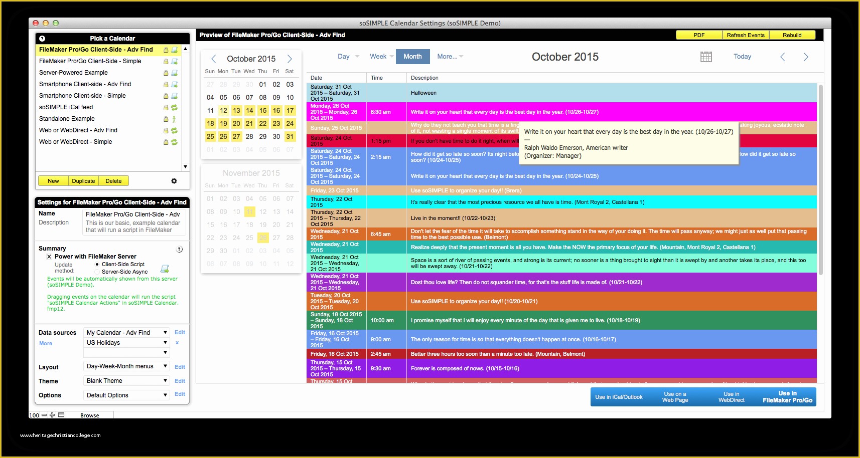 Filemaker Calendar Template Free Of Filemaker Calendar and Resource Scheduler – by sosimple