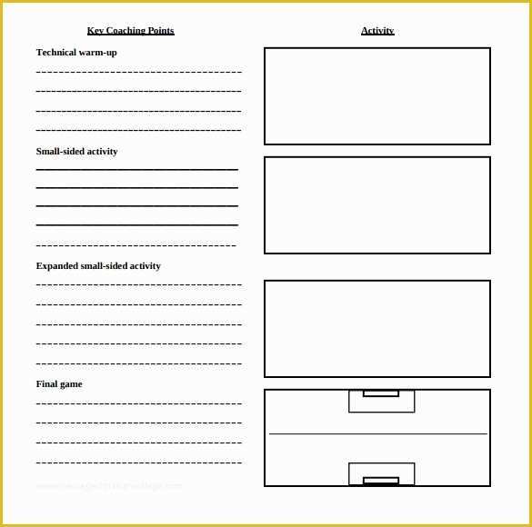 Fill In the Blank Business Plan Template Free Of 11 Sample Blank Lesson Plans