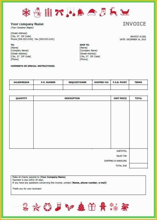 Free invoice templates to fill in and print gasmknow