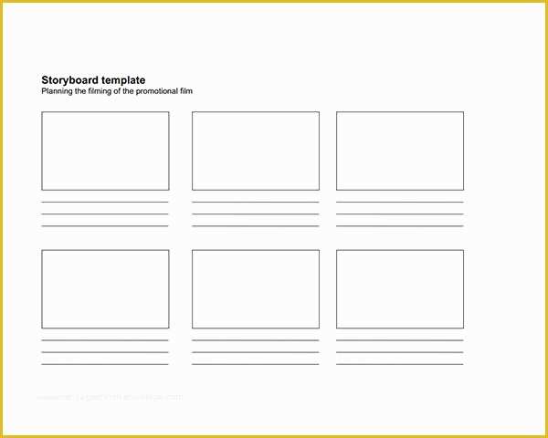 Film Business Plan Template Free Download Of 35 Free Storyboard Samples Pdf Doc