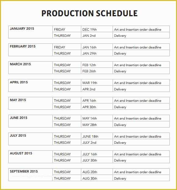 Film Business Plan Template Free Download Of Film Business Plan Template Pdf Production Timeline