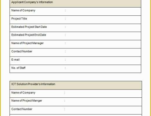 Film Business Plan Template Free Download Of Free Proposal Template