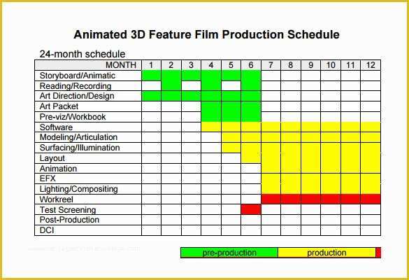 Film Business Plan Template Free Download Of Shooting Schedule Template 11 Free Word Excel