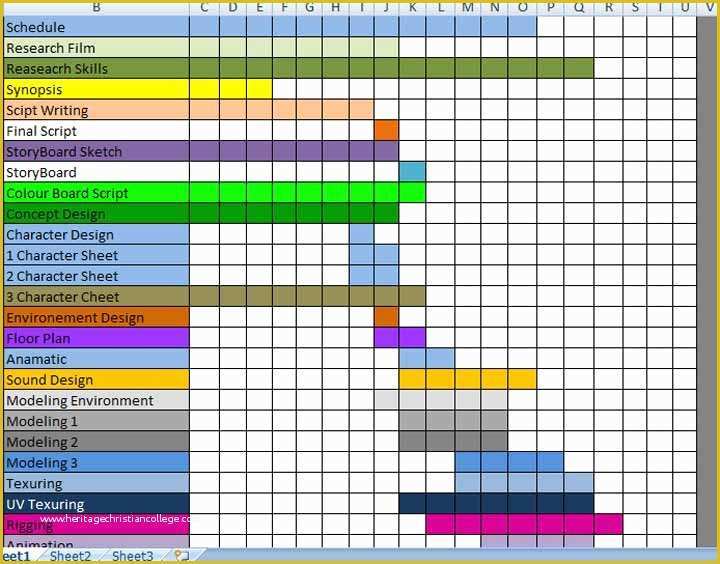 Film Schedule Template Free Of Production Plan format In Excel Xlx 2017 Template