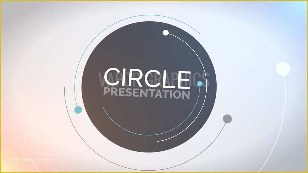Final Cut Pro Photo Slideshow Template Free Of Circle Presentation Template for Apple Motion 5 and Final