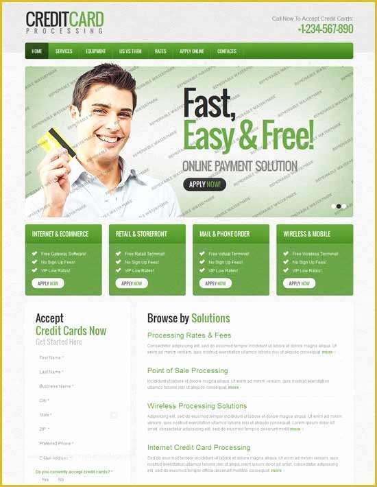 Finance Website Templates Free Download Of 50 Best Financial Website Templates Free &amp; Premium