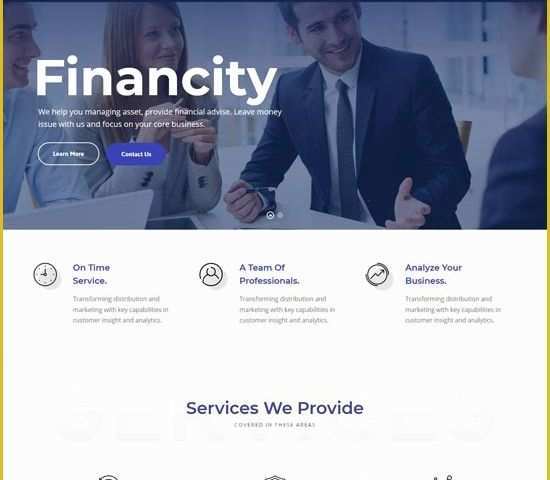 Finance Website Templates Free Download Of 50 Best Financial Website Templates Free &amp; Premium