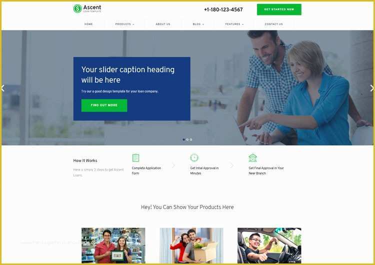 Finance Website Templates Free Download Of ascent Loan Business Responsive Website Templates Ease