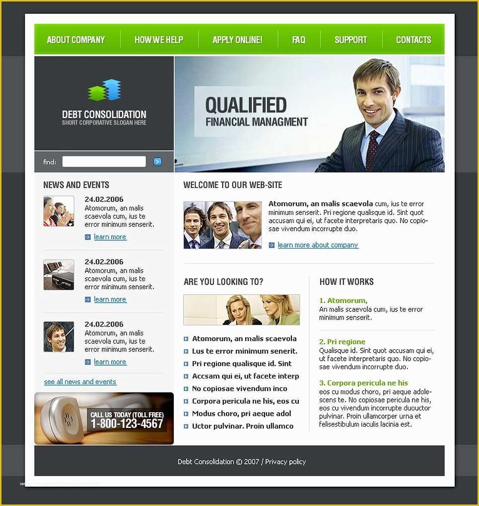 Finance Website Templates Free Download Of Financial Advisor Website Template Web Design Templates