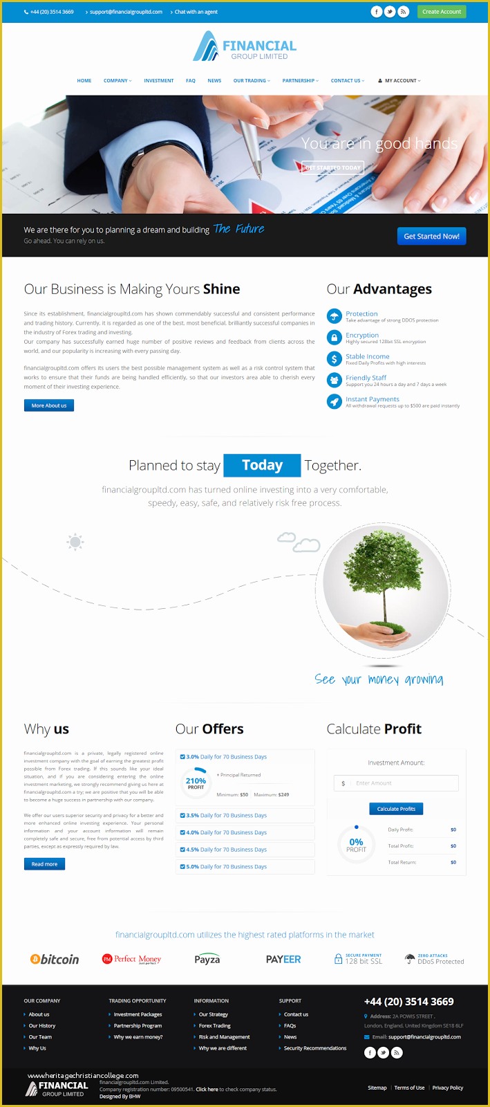 Finance Website Templates Free Download Of Financial Group Ltd Hyip Template