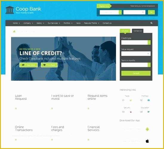 Finance Website Templates Free Download Of Free Online Banking Website Template