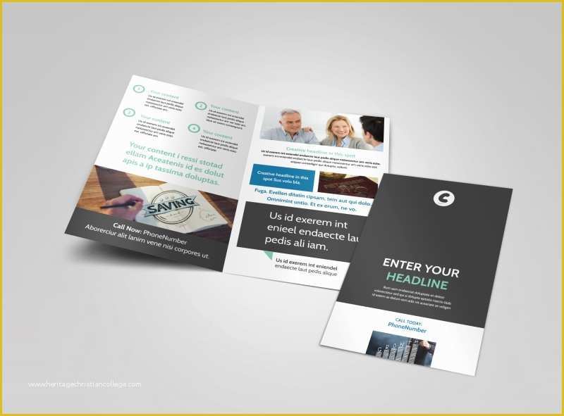 52 Financial Services Brochure Template Free