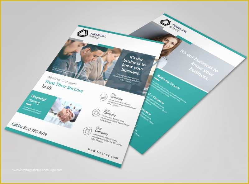 Financial Services Brochure Template Free Of Financial Services Flyer Templates