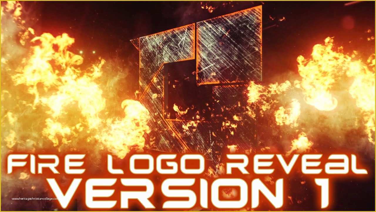 Fire Template after Effects Free Of after Effects Template Fire Logo Reveal V1 Free