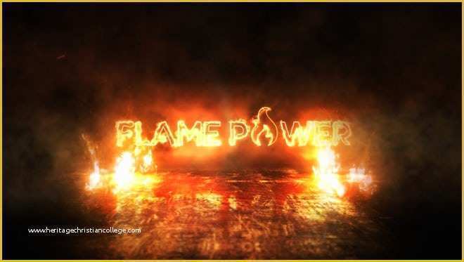 Fire Template after Effects Free Of Fiery Logo after Effects Templates