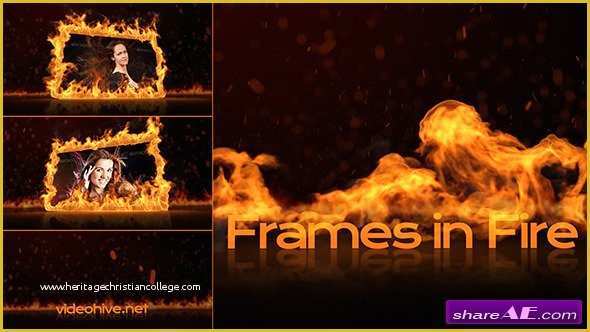 Fire Template after Effects Free Of Frames In Fire after Effects Project Videohive Free