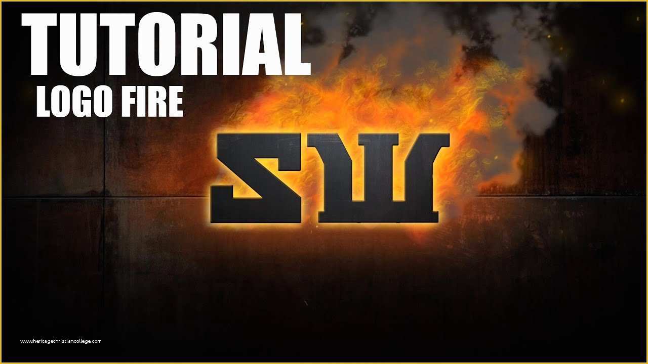 Fire Template after Effects Free Of Tutorial after Effects Logo Fire Free Template