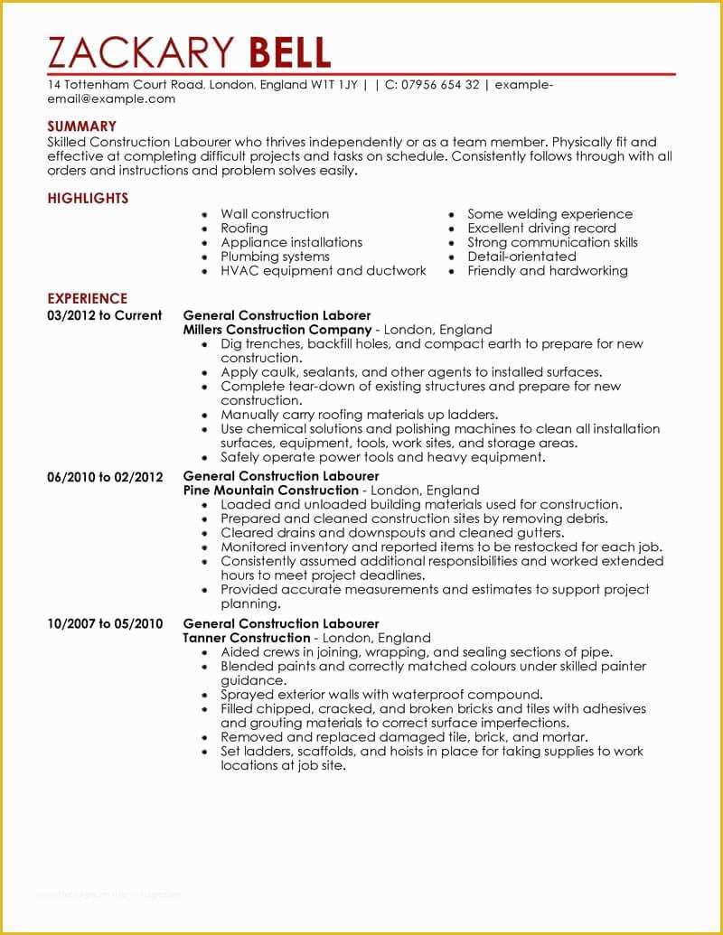 Firefighter Resume Templates Free Of Firefighter Resume Template for Microsoft Word