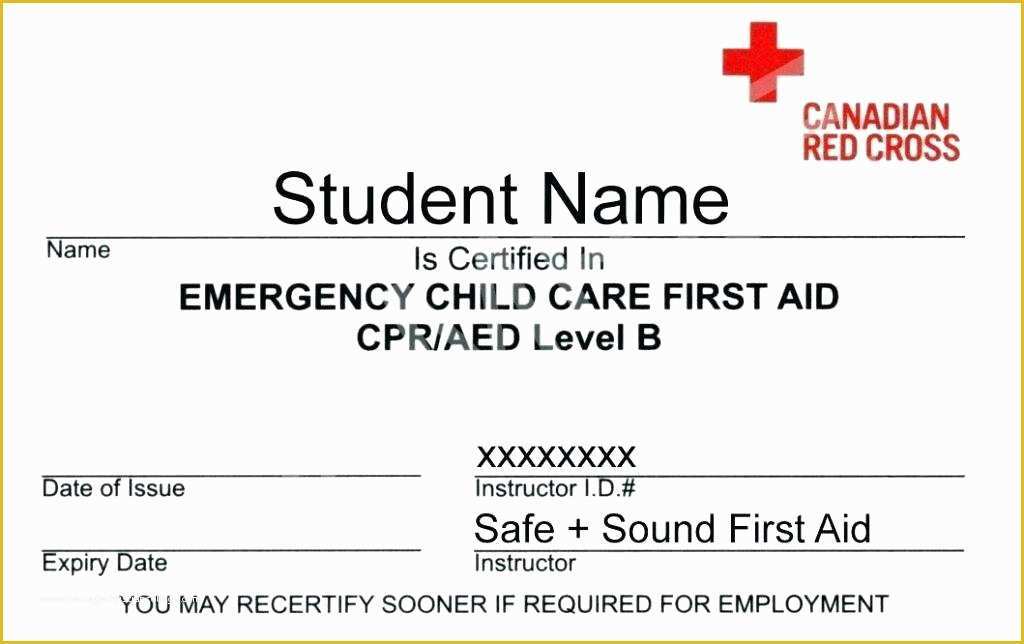First Aid Certificate Template Free Of First Aid Certificate Template First Aid Brochure Template