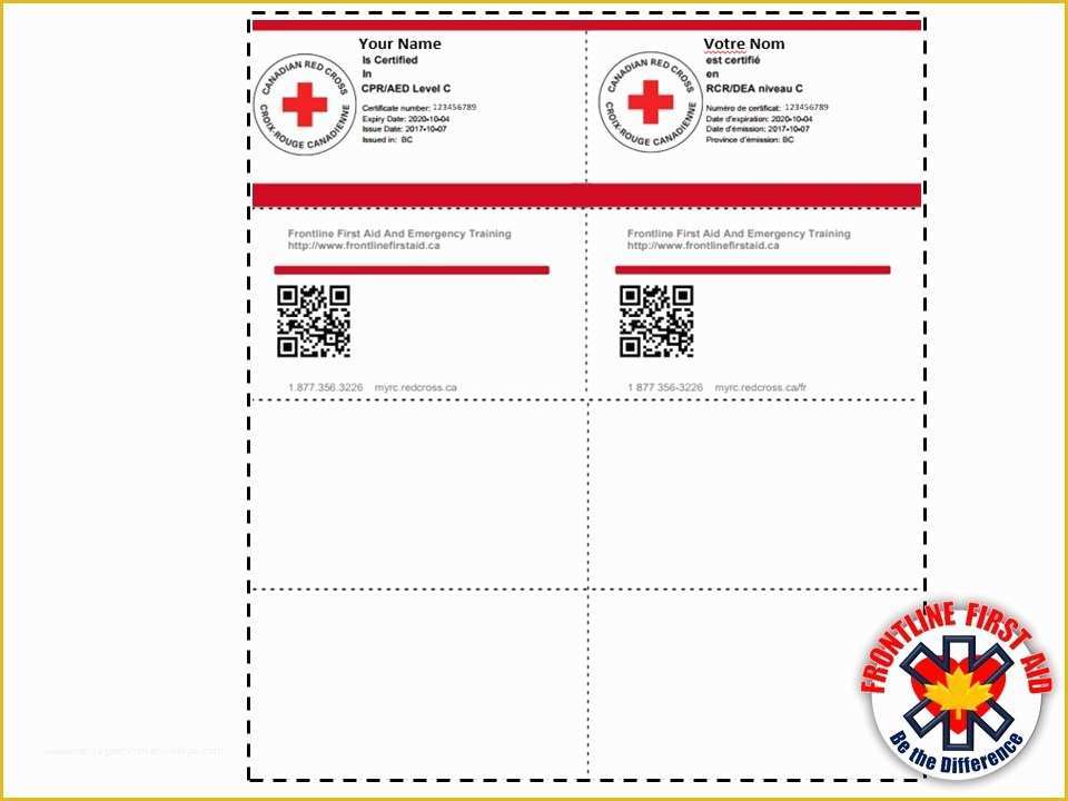 First Aid Certificate Template Free Of First Aid Certificate Template Image – Template First Aid