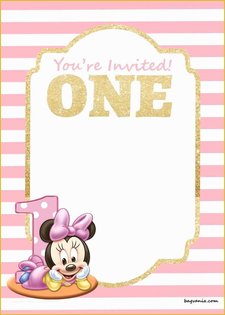 First Birthday Invitation Templates Free Download Of Download now Free Printable Disney Princess 1st Birthday
