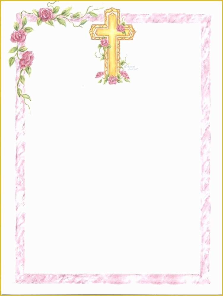 First Communion Card Templates Free Of 13 Blank Girl S First Holy Munion Invitations and 8