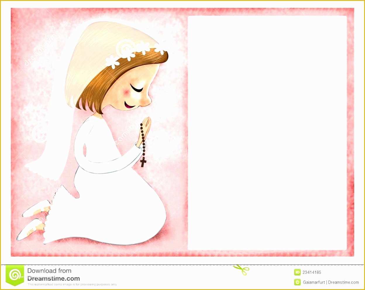 First Communion Card Templates Free Of First Holy Munion Invitation Templates Free