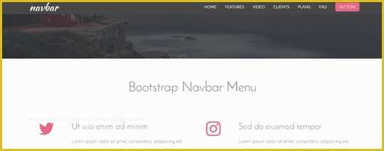 Fixed Header Website Templates Free Download Of Bootstrap Navbar Menu 4 Free Templates