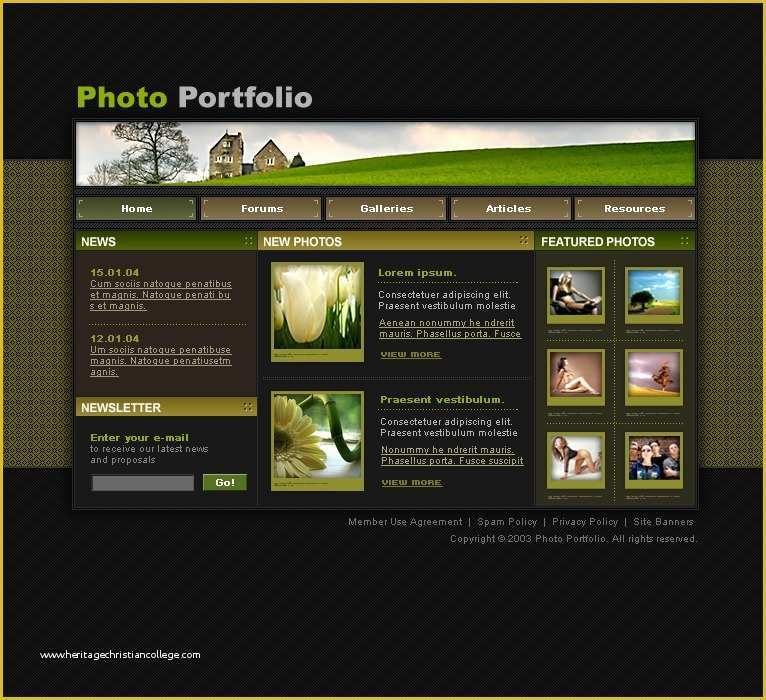 Flash Portfolio Templates Free Download Of Grapher Portfolio Flash Template 7943
