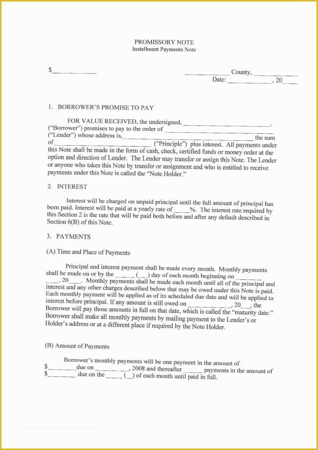 Florida Promissory Note Template Free Of 898 Best Images About Real Estate forms Word On Pinterest