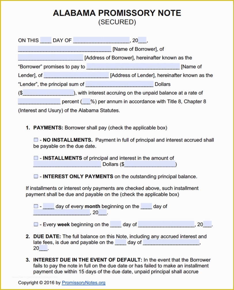 Florida Promissory Note Template Free Of Ten Ideas to organize Your Own Florida