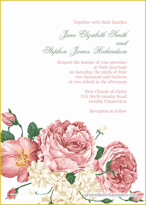 flower-invitations-templates-free-of-floral-bouquet-invitation-template-wedding-invitation