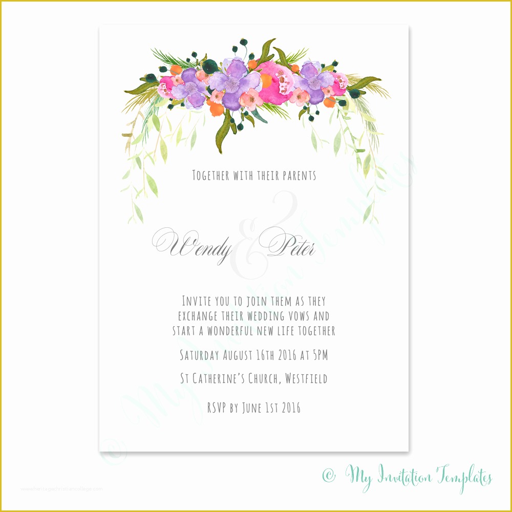 Flower Invitations Templates Free Of Flower Invitation Template Border Templates Flower Borders