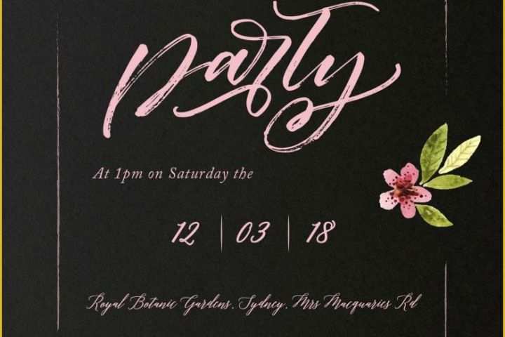 Flower Invitations Templates Free Of Our top 10 Birthday Invitation Templates for Teenagers