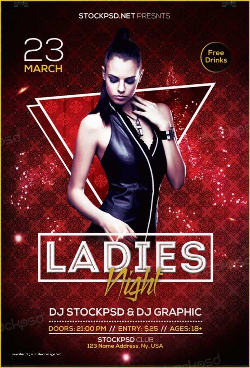 Flyer Templates Free Download Of La S Night 2017 – Download Free Psd Flyer Template