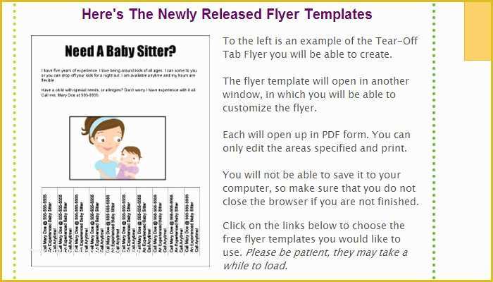 Flyer with Tear Off Tabs Template Free Of 5 Pull Tab Flyer Templates