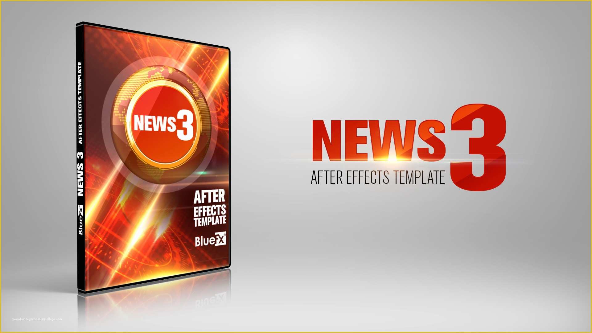 Flying Pictures after Effects Template Free Of Chanel News Intro after Effects Template