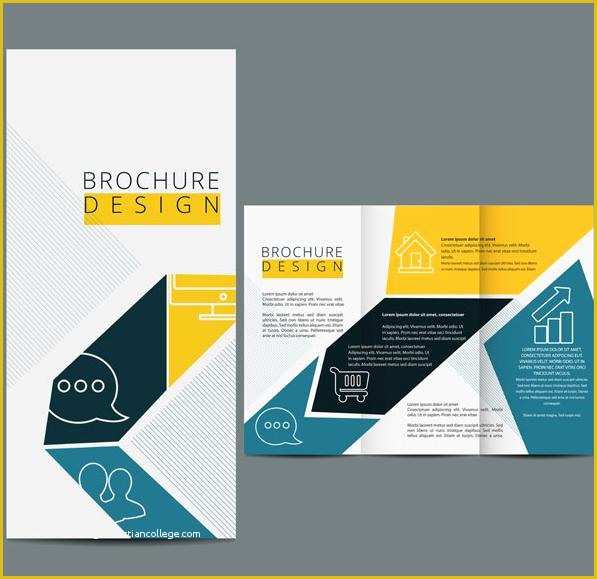 Folder Design Template Free Download Of 8 Best Of Three Fold Brochure Templates Blank Tri