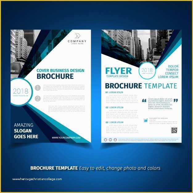Folder Design Template Free Download Of Brochure Template Design Vector