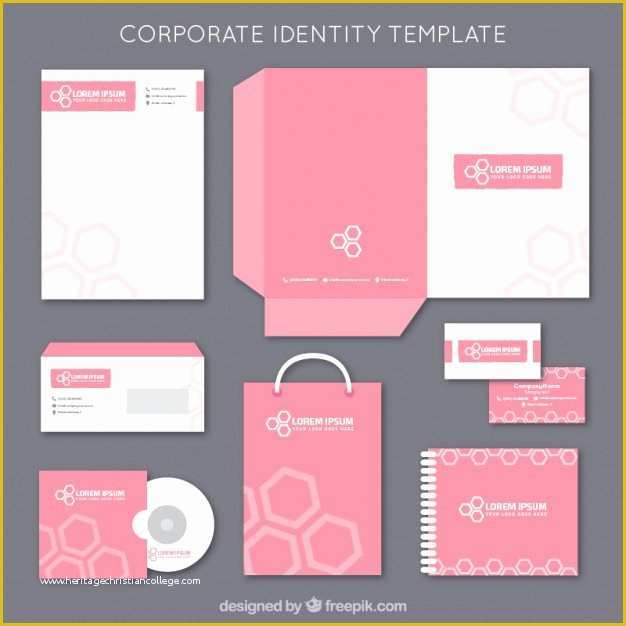 Folder Design Template Free Of 25 Best Corporate Identity Designs Free Vector