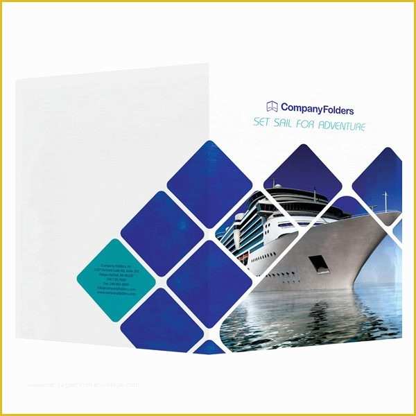 Folder Design Template Free Of Free Template Cruise Ship Adventure Presentation Folder